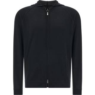 BOGGI MILANO Herren Pullover schwarz unifarben