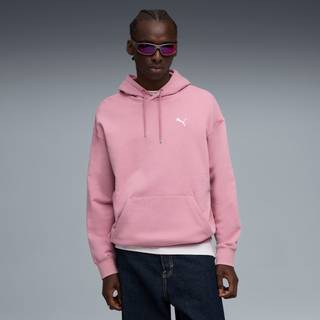 PUMA WARDROBE ESS Relaxed Hoodie Men, Clothing, Poised Pink, 3XL
