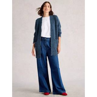 White Stuff White Stuff Blue Erin Long Line Cardigan