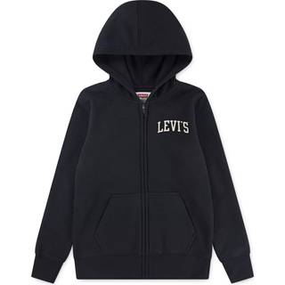 Kids Legendary Zull Zip Hættetrøje, Jet Black, 6 år