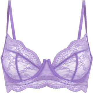 Hunkemöller Ikke-formstøbt bøjle-bh Isabelle lilla - 70B