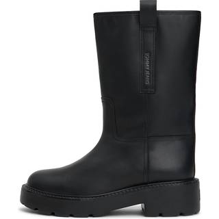 Leather Cleat Mid Boots