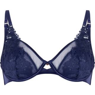 Hunkemöller Grace ikke-formstøbt bøjle-bh blå - 70C