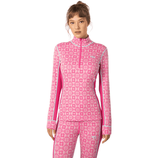 Kari Traa Rose H/Z, skiundertrøje, dame, pink