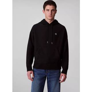 Premium Fleece Relaxed Hoodie - Black - XL