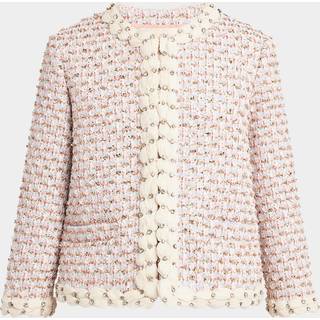 Valentino Embroidered tweed jacket - multicoloured - M