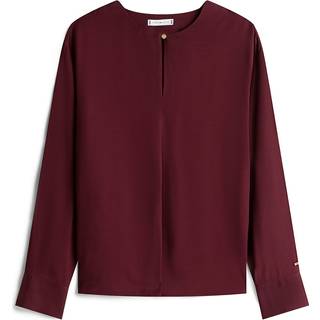 Keyhole Cutout Relaxed Fit Blouse