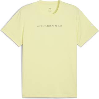 PUMA RUN CLUB Graphic Tee Men, Clothing, Gold Moon, XL