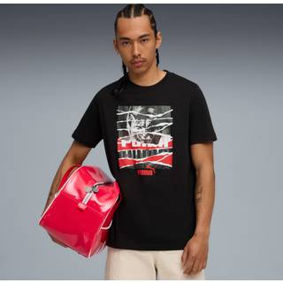 PUMA Graphic Photoprint Tee Men, Clothing, Black, XL