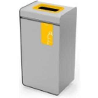 Durable affaldsbeholder durasort® 55 liter papir gul - til plastemballage