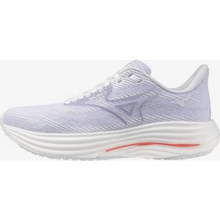 Mizuno Wave Rider 29 Neutral Running Shoe Women - Lilac, White, Size 6.5 - lilac