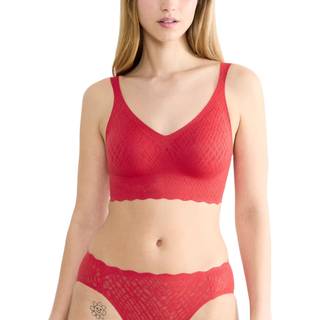 Sloggi ZERO Feel Bliss Bralette - Red - Small