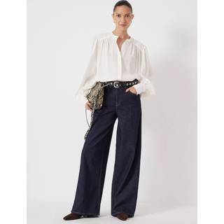 Hush Hush Cream Puff Sleeve Blouse