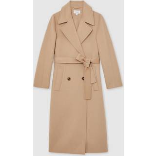 Reiss Reiss Rene dobbeltradet frakke med blindsøm i uldblanding