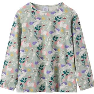 Polarn O. Pyret Polarn O. Pyret Green Unicorn Print Top