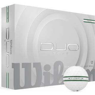 Wilson Duo Soft TRK360 (2025) Golfbolde - Green/Silver