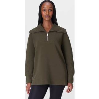 Sweaty Betty Sweaty Betty Peaceful Rib Sweatshirt med Halv Lynlås