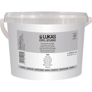 Lukas Cryl Studio Akrylmaling Titanium White 2 L 1 Stk.