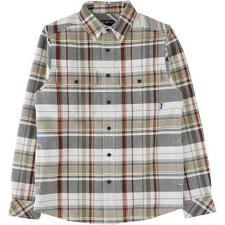 KAVU Carrick Bend Skjorte Herrer størrelse XL farve grå