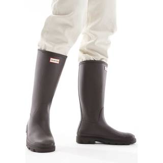 Hunter gummistøvler - Unisex Downpour Tall chocolate brown