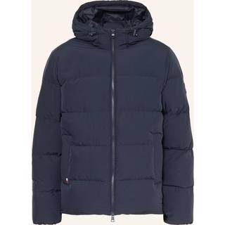 Water Repellent Down Hooded Puffer Jacket