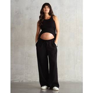 Seraphine Seraphine Maternity Underbump Side Stripe Wide Leg Trousers