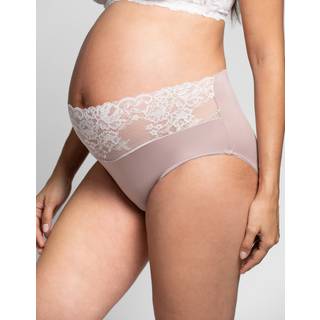 Seraphine Seraphine Cream Maternity Lace Midbump Briefs