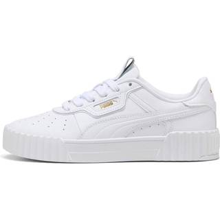 PUMA Carina 3.0 Luxe Sneakers Women, Shoes, White/Gold, 38.5
