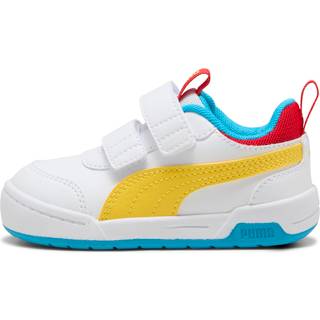 PUMA Multiflex 2 Colour Sneakers Toddlers, Shoes, White/PelÃ© Yellow, 27