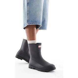 Hunter Boots Downpour Short Boot Gummistøvler størrelse 40,5 farve sort