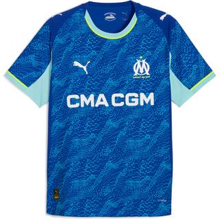 PUMA Olympique Marseille 25/26 Authentic Third Jersey Men, Sport, Vivid Blue/Azure, M