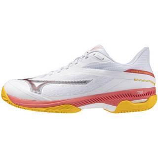 Mizuno Wave Exceed Court CC (M) (White/Calypso Coral/Citrus) - 44
