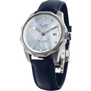 Vostok Europe VS42-125A755 Damenarmbanduhr Solar Vilnele Blau/Perlmutt