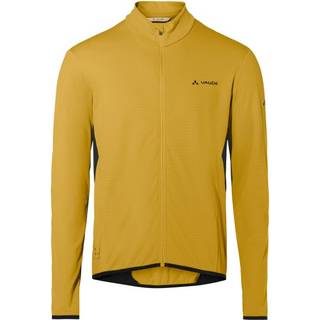 Vaude Matera L/S Tricot II Cykeljersey Herrer størrelse L farve gul