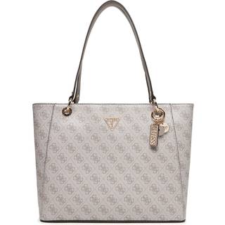 Guess Noelle Shopper taske lysegrå