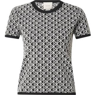 Knit Cap Sleeve Baby Tee - Multi - S