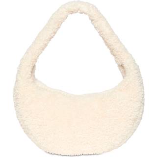 Sherpa Large Shoulder Bag - Beige - One Size