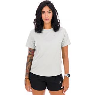 ASICS Core Running Shirt Women - Grey, Size L - grey