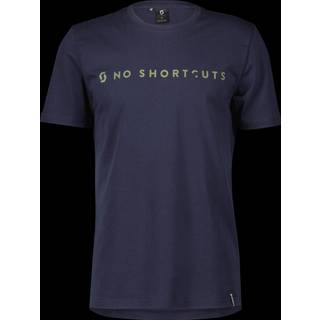 Scott No Shortcuts S/S T-shirt Herrer størrelse XL farve blå