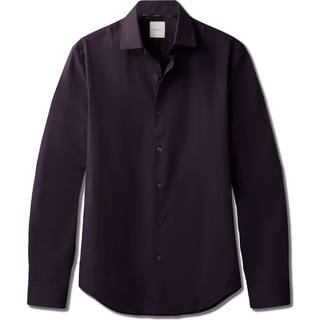 Slim Stretch Poplin Shirt - Blue - 37