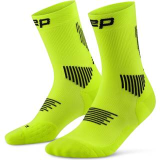 CEP Core Run Socks Mid Cut 5.0, løbestrømper, herre, lime