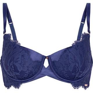 Hunkemöller Grace formstøbt bøjle-bh blå - blå - 75A