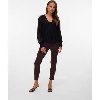 Vmbecca Ls V-neck Lace Top