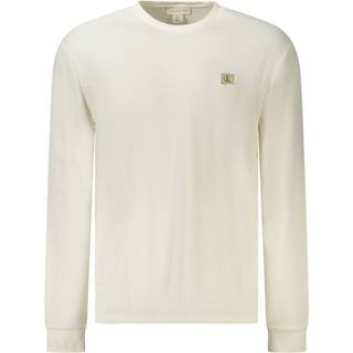 Long Sleeve Waffle T-shirt - White - M