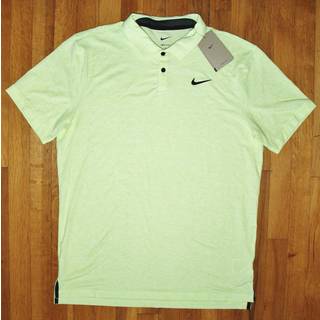 Nike Golf Polo Dri-FIT Tour Heather, gul