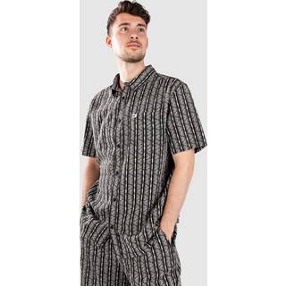 Quiksilver Street Way S/S Skjorte Herrer størrelse M farve grå