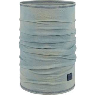 Buff Merino Lightweight Natural Dye Tørklæde størrelse One Size farve grå/turkis