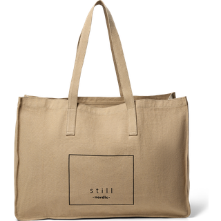 stillCanvas XL Logo Tote - Beige / One size