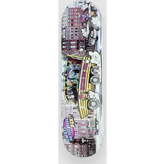 "DGK Hood Tours Twin Tail Mazzari 8.25"" Skateboard deck" - Uni - orange