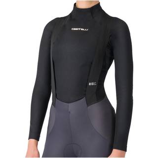 Castelli Women's Flanders 2 Warm Long Sleeve Syntetisk undertøj Damer størrelse S farve sort